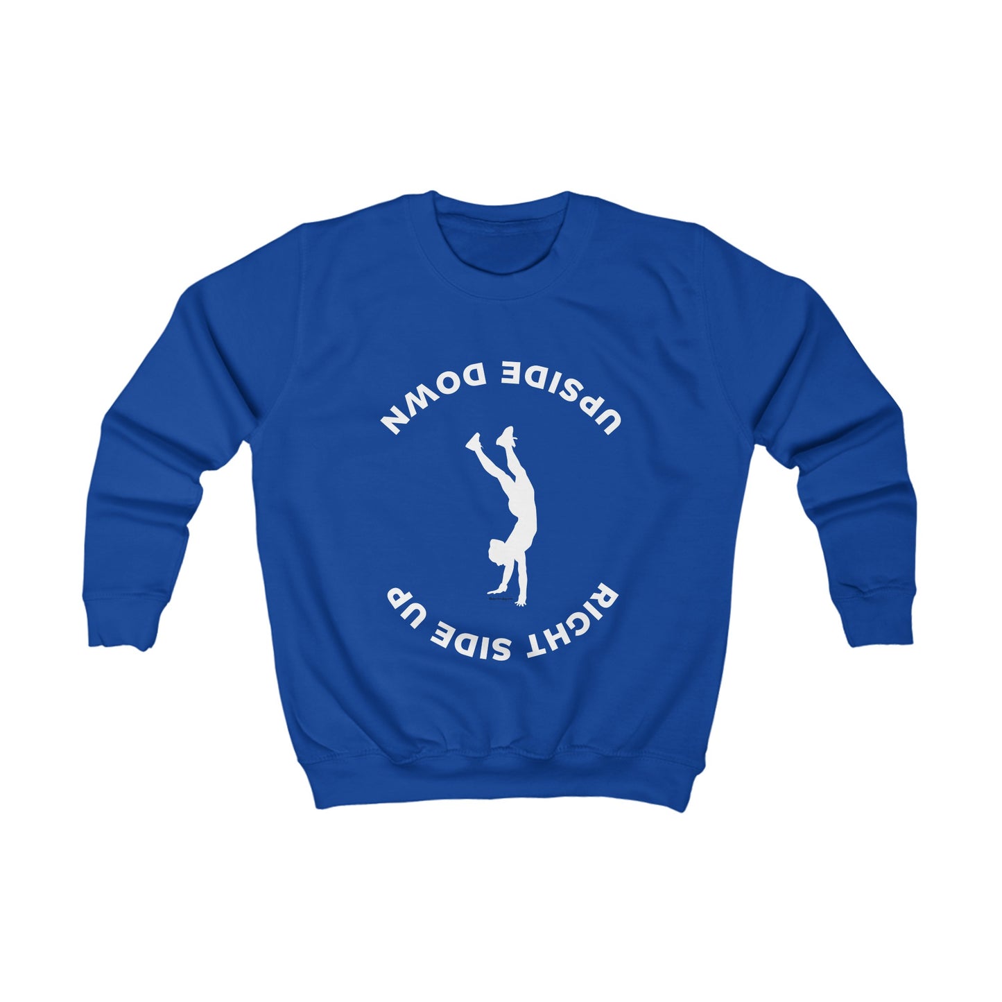 Upside Down Sweater - for all kids who love acrobatics or gymnastics