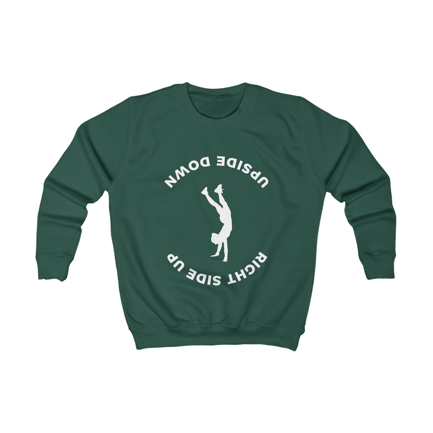 Upside Down Sweater - for all kids who love acrobatics or gymnastics