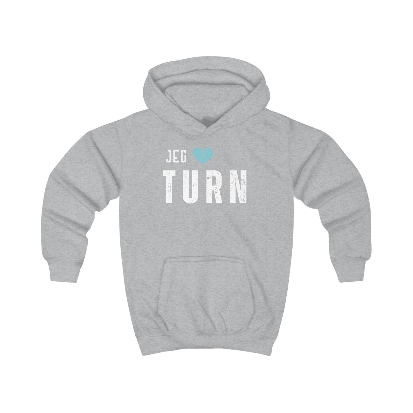 "Jeg elsker turn" Hettegenser – perfekt for små akrobater!