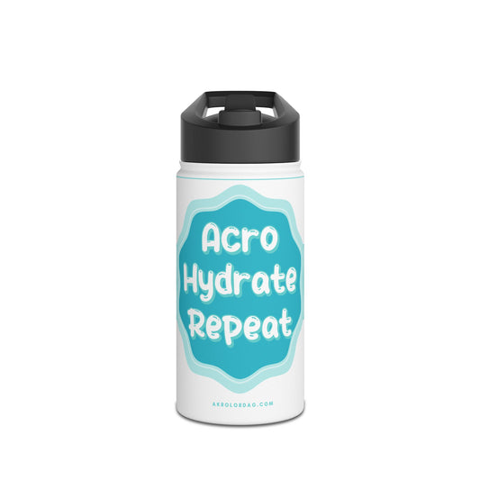 Water Bottle for Gymnasts - Acro, Hydrate, Repeat