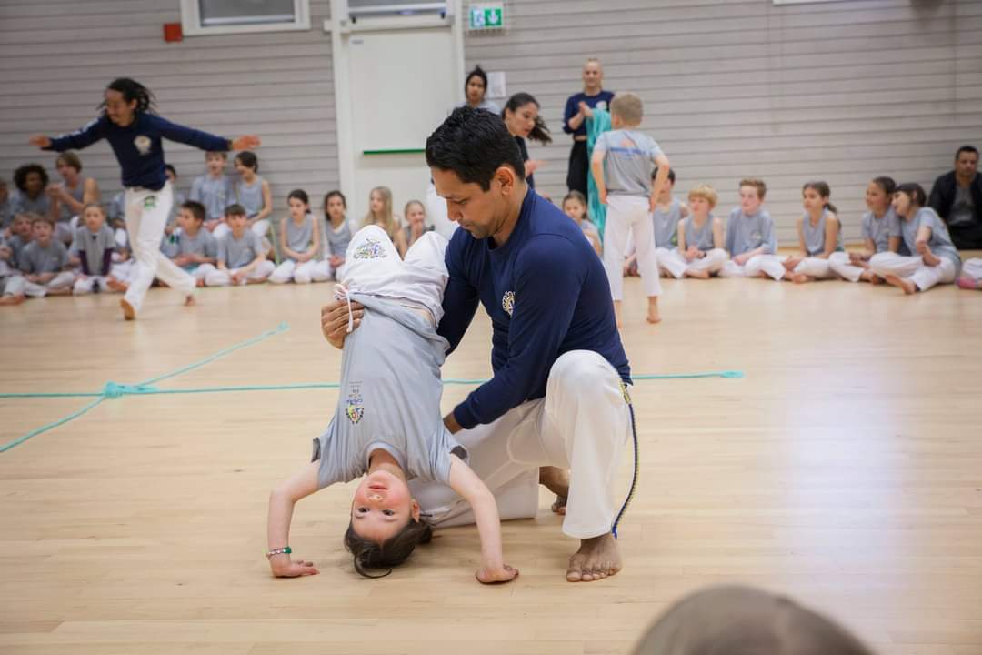 Capoeira for kids OIS students