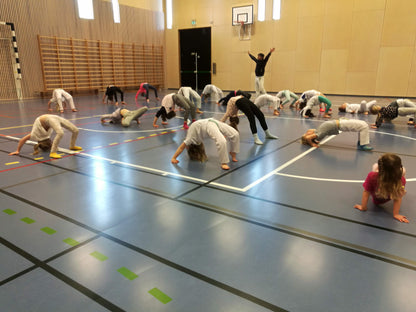 Capoeira for kids OIS students